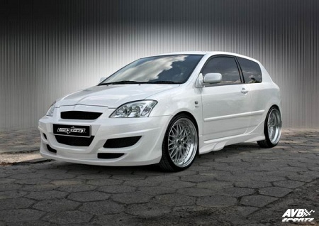 Bodykit for Toyota Corolla (2002 - 2007) › AVB Sports car tuning ...